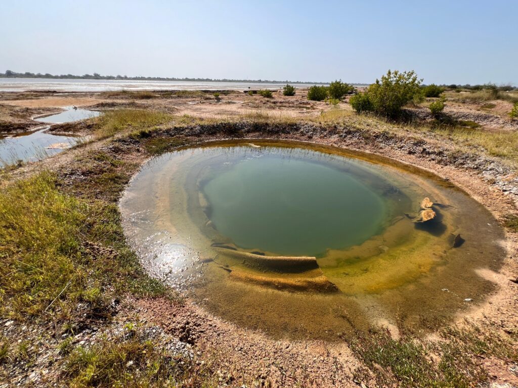 Puits de Sel de Palmarin au Sénégal